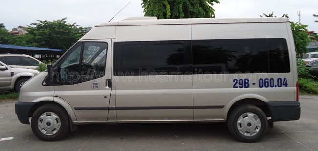 Cho thuê xe 16 chỗ đi du lịch biển Sầm Sơn